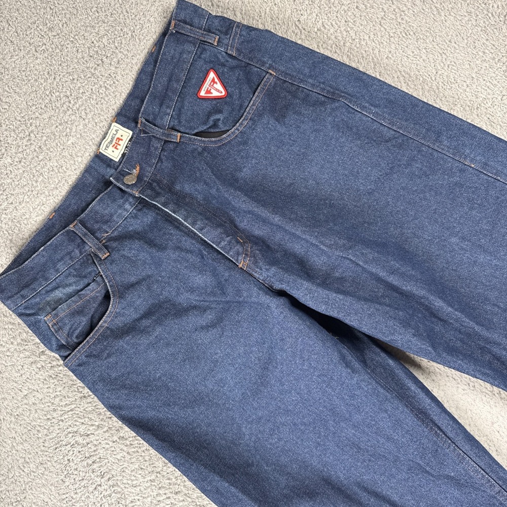 Ticomela FR Jeans Mens 32x32 (34x32) Dark Wash Flame Resistant